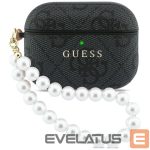 Kitos prekės Guess  Guess 4G Pearl Strap Case for AirPods Pro 3 - Black 