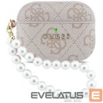 Kitos prekės Guess  Guess 4G Pearl Strap Case for AirPods Pro 3 - Pink 