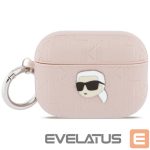 Kitos prekės Karl Lagerfeld  Karl Lagerfeld Monogram Karl Head Case for AirPods Pro 3 - Pink 