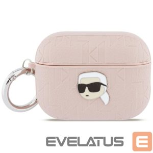 Kitos prekės Karl Lagerfeld  Karl Lagerfeld Monogram Karl Head Case for AirPods Pro 3 - Pink 