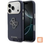 Kitos prekės Guess  Guess FW Resin Logo Case for iPhone 17 Pro - Blue 