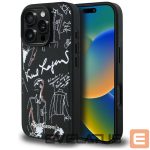 Kitos prekės Karl Lagerfeld  Karl Lagerfeld Grained Pattern & Logo MagSafe Case for iPhone 16 Pro Max - Black 