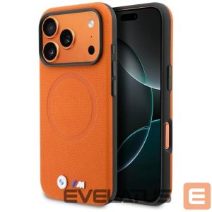 Kitos prekės BMW  BMW M FW Metal Logo MagSafe Case for iPhone 17 Pro - Orange 