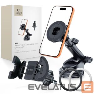 Kitos prekės Tech-Protect  Tech-Protect N62 MagSafe Cockpit Car Mount - Black 