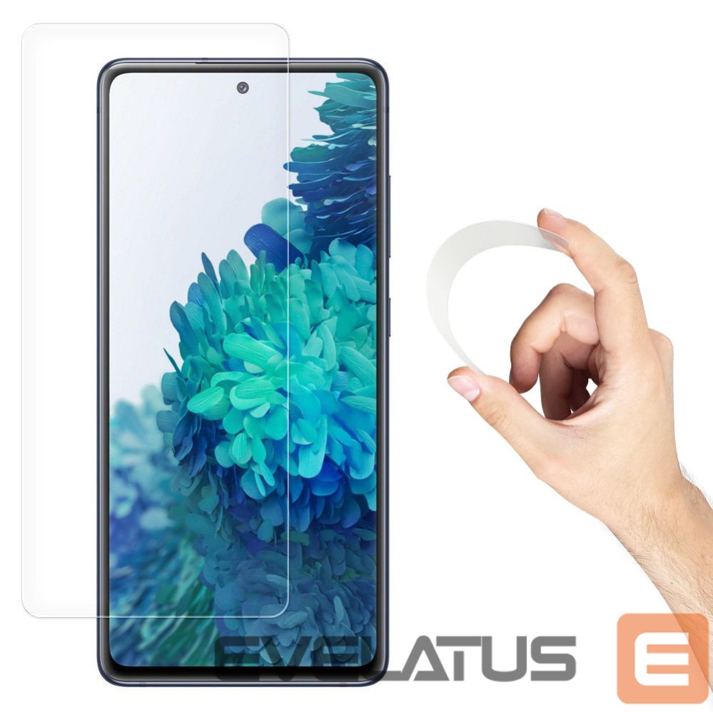 Kitos prekės Wozinsky Wozinsky Full Cover Flexi Nano Hybrid Glass for Samsung Galaxy A72 4G
