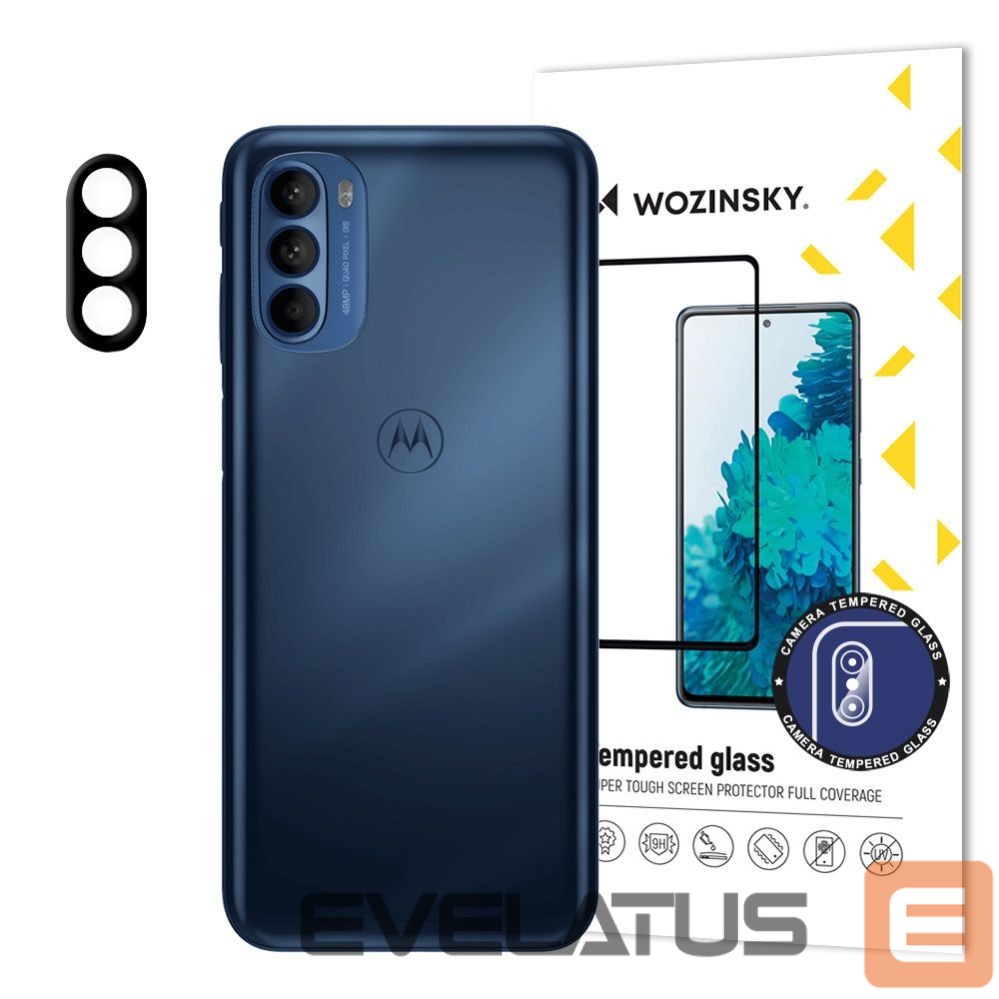 Kitos prekės Wozinsky Wozinsky Full Camera Glass 9H Full Camera Tempered Glass for Motorola Moto G41