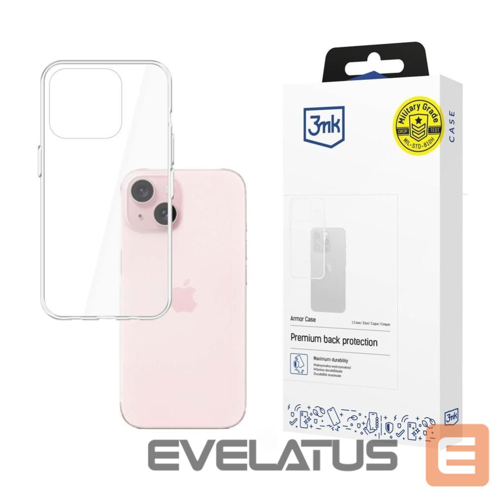 Kitos prekės 3MK Apple iPhone 15 - 3mk Armor Case