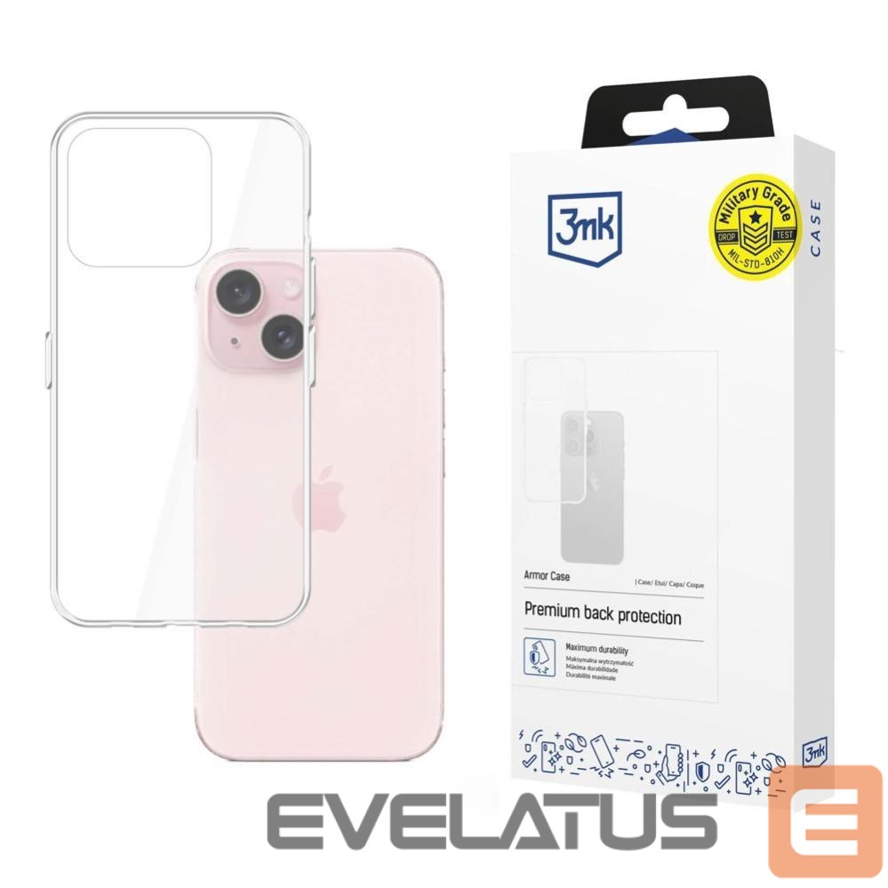 Kitos prekės 3MK Apple iPhone 15 Plus - 3mk Armor Case