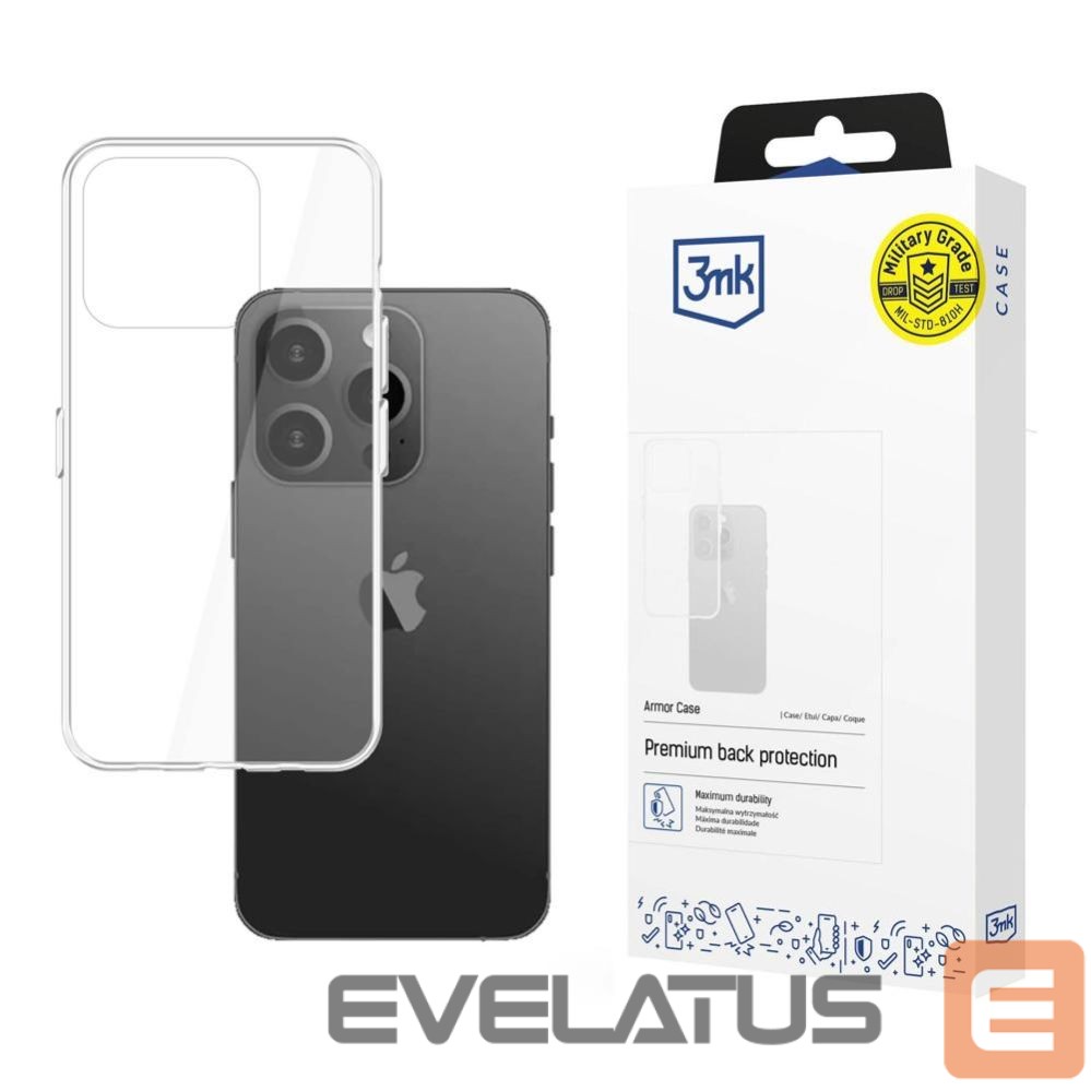 Kitos prekės 3MK Apple iPhone 15 Pro Max - 3mk Armor Case