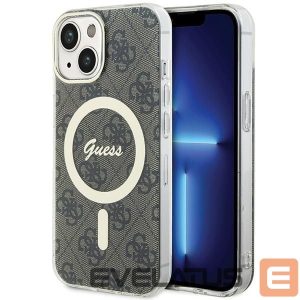 Nugarėlės dėklai Guess  Guess IML 4G MagSafe iPhone 15 Plus Case - Brown 