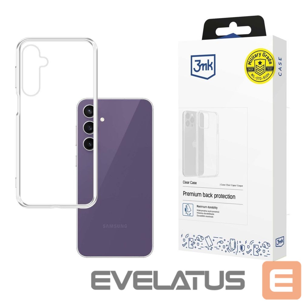 Kitos prekės 3MK 3mk Clear Case for Samsung Galaxy S24 FE - transparent