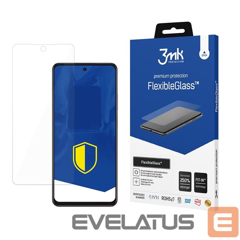 Kitos prekės 3MK Hybrid glass 3mk FlexibleGlass on Oppo A3 4G