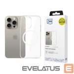 Kitos prekės 3MK  3mk Clear MagCase Case for Apple iPhone 15 Pro Max - Transparent 
