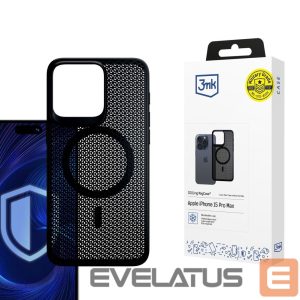 Kitos prekės 3MK  3mk COOLing MagCase Case for Apple iPhone 15 Pro Max - Black 