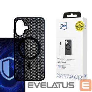 Kitos prekės 3MK  3mk COOLing MagCase for Apple iPhone 16 - black 