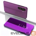 Kitos prekės Hurtel  Clear View Case for Samsung Galaxy S25 Cover with Flip - Pink 