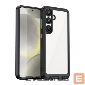 Kitos prekės Hurtel  Outer Space Case with Gel Frame for Samsung Galaxy S25 - Black 