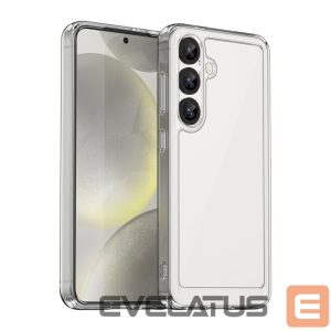 Kitos prekės Hurtel  Outer Space Case with Gel Frame for Samsung Galaxy S25 - Clear Black 