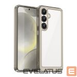 Kitos prekės Hurtel  Outer Space Case with Gel Frame for Samsung Galaxy S25 - Clear Black 