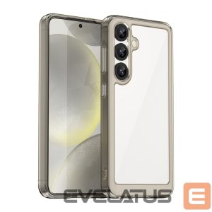 Kitos prekės Hurtel  Outer Space Case with Gel Frame for Samsung Galaxy S25 - Clear Black 