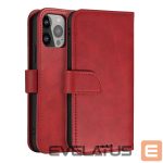 Kitos prekės Hurtel  Magnet Case with Flip for Samsung Galaxy S25+ - Red 