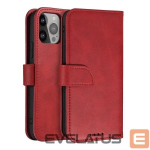 Kitos prekės Hurtel  Magnet Case with Flip for Samsung Galaxy S25+ - Red 