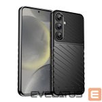 Kitos prekės Hurtel  Thunder Case for Samsung Galaxy S25+ Silicone Armored Cover - Black 