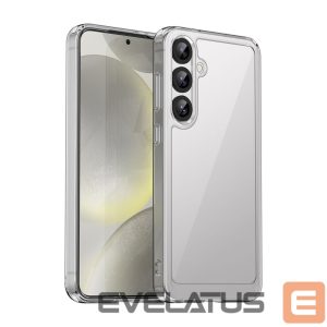 Kitos prekės Hurtel  Outer Space Case with Gel Frame for Samsung Galaxy S25+ - Transparent 