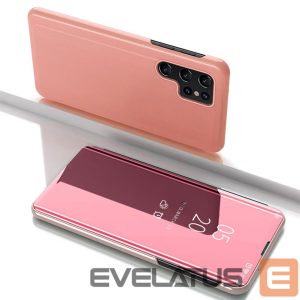 Kitos prekės Hurtel  Clear View Case for Samsung Galaxy S25 Ultra Flip Cover - Pink 