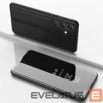Kitos prekės Hurtel  Clear View Case for Samsung Galaxy S24 FE Cover with Flip - Black 