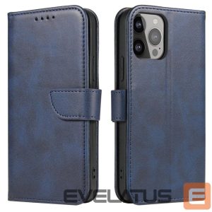 Kitos prekės Hurtel  Magnet Case with Flip for Samsung Galaxy S24 FE - Blue 