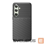 Kitos prekės Hurtel  Thunder Case for Samsung Galaxy S24 FE Silicone Armored Cover - Black 