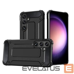 Kitos prekės Hurtel  Hybrid Armor Case for Samsung Galaxy S24 FE Armored Hybrid Case - Black 