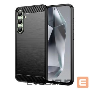 Kitos prekės Hurtel  Carbon Case for Samsung Galaxy S24 FE - Black 