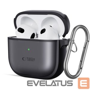 Kitos prekės Tech-Protect  Tech-Protect Slim Hook Case for AirPods 4 - Black 