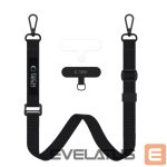 Kitos prekės Tech-Protect  Tech-Protect C65 Rope Crossbody Leash - Black 