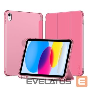 Kitos prekės Tech-Protect  Tech-Protect SC Pen Hybrid Case for iPad 10 / 2022 - Pink - Transparent 
