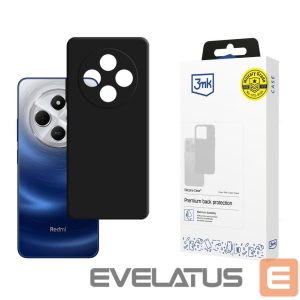 Kitos prekės 3MK  3mk Silicone Case for Xiaomi Redmi 14C / Xiaomi Redmi A4 5G - Black 