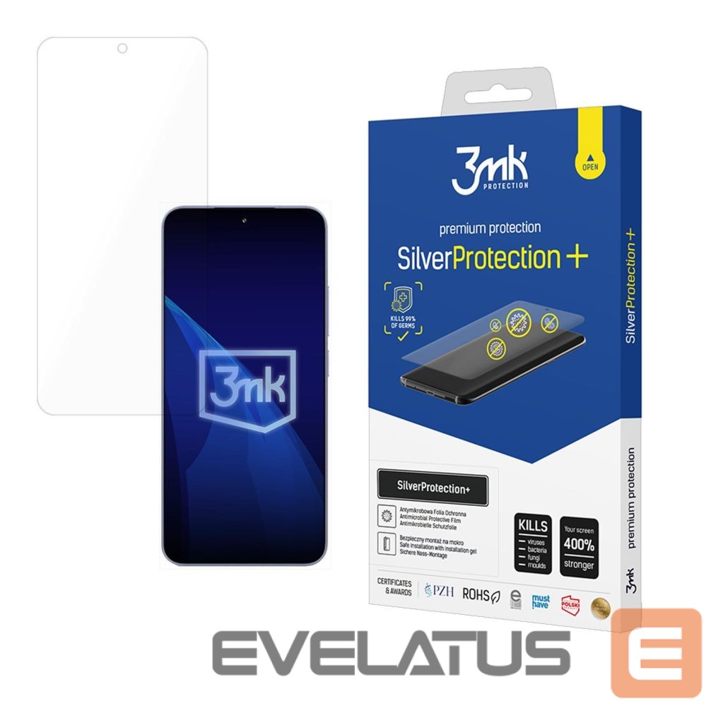 Kitos prekės 3MK Antibacterial protective film 3mk SilverProtection+ for Xiaomi 15