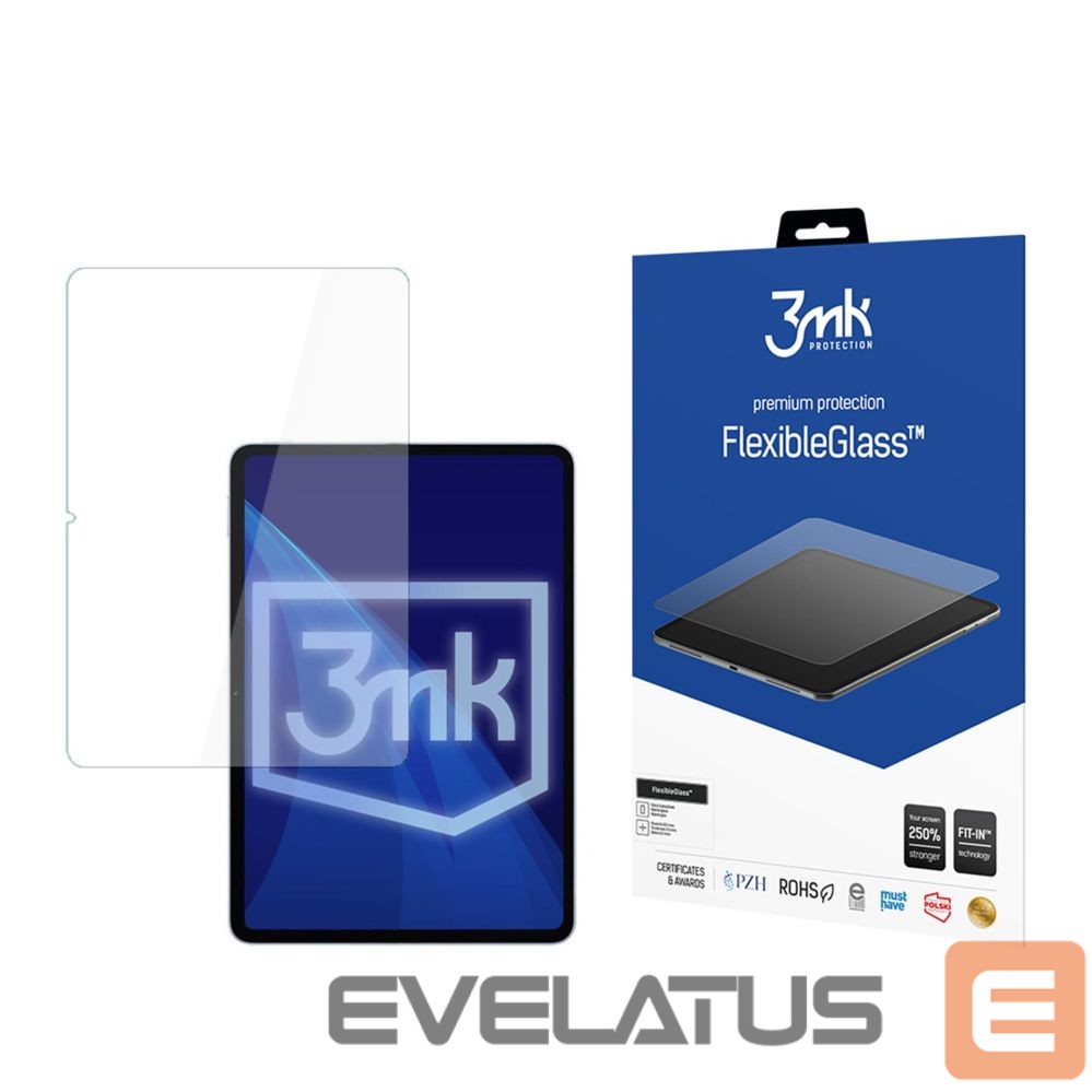 Kitos prekės 3MK Hybrid glass 3mk FlexibleGlass for Xiaomi Pad 7/7 Pro - up to 13"