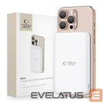 Kitos prekės Tech-Protect  Powerbank Tech-Protect PB24 LifeMag QI2 MagSafe 10000 mAh - white 