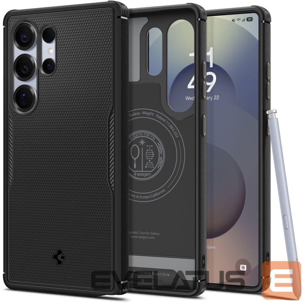 Kitos prekės Spigen Spigen Core Armor Mag Case for Samsung Galaxy S25 Ultra - Black