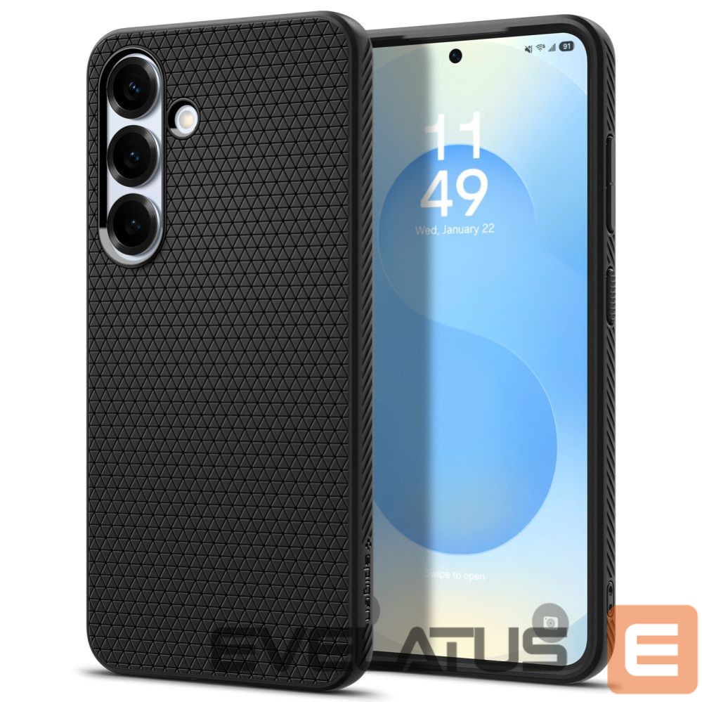 Kitos prekės Spigen Spigen Liquid Air Case for Samsung Galaxy S25 - Matte Black