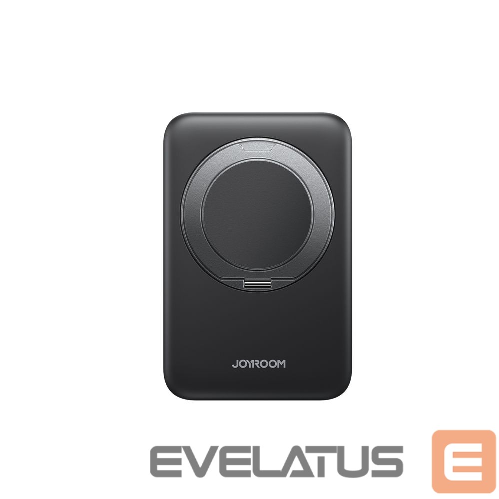 Išorinė baterija Joyroom Joyroom JR-PBM12 Power Bank 10000mAh 22.5W MagSafe Compatible, 15W Wireless Charging, with Ring Base - Black
