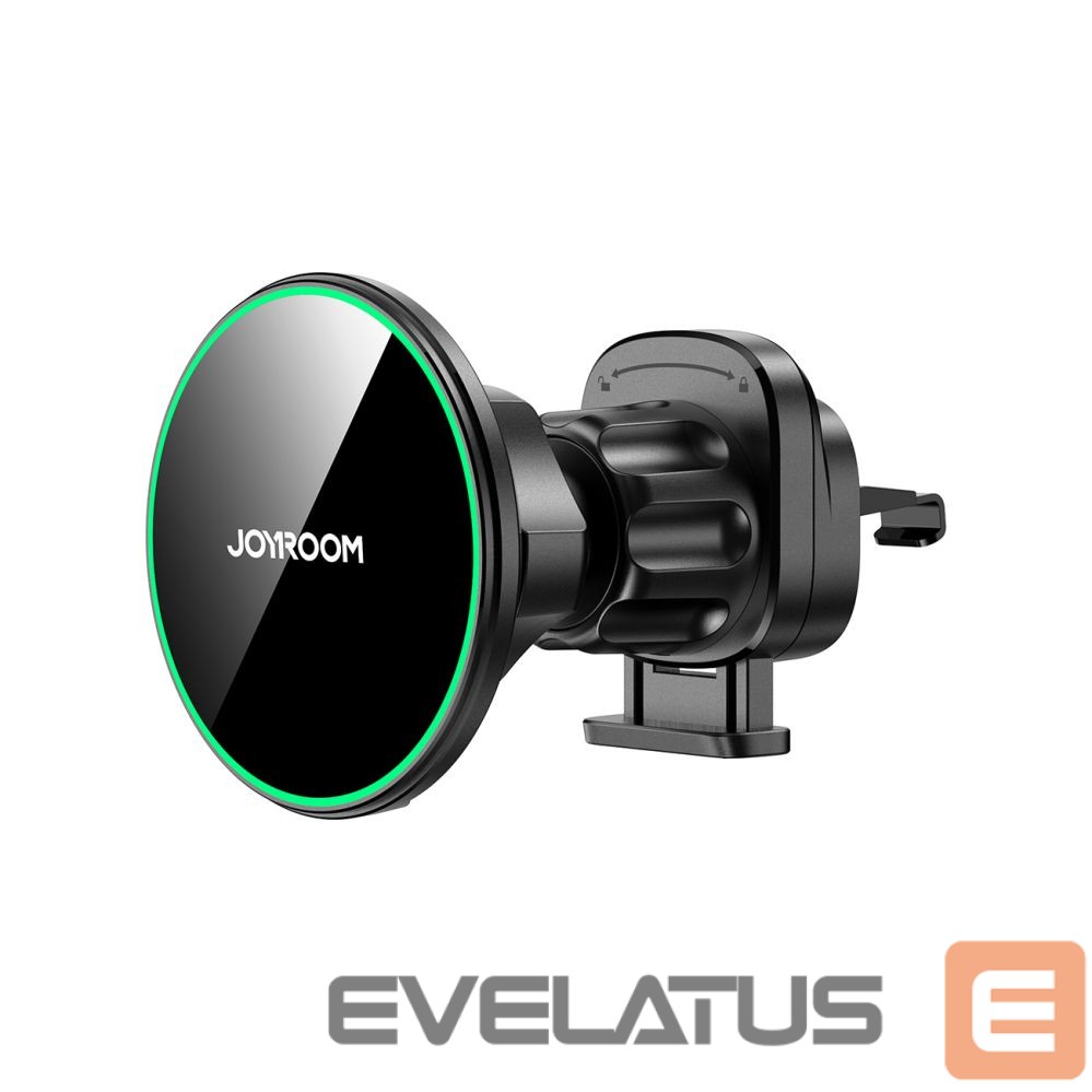 Automatinis laikiklis Joyroom Joyroom JR-ZS412 holder with Qi2 15W charger, car, for air vent - black