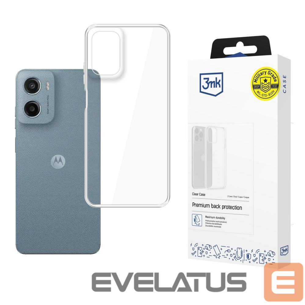 Kitos prekės 3MK 3mk Clear Case for Motorola Moto G05 / E15 G4 - transparent