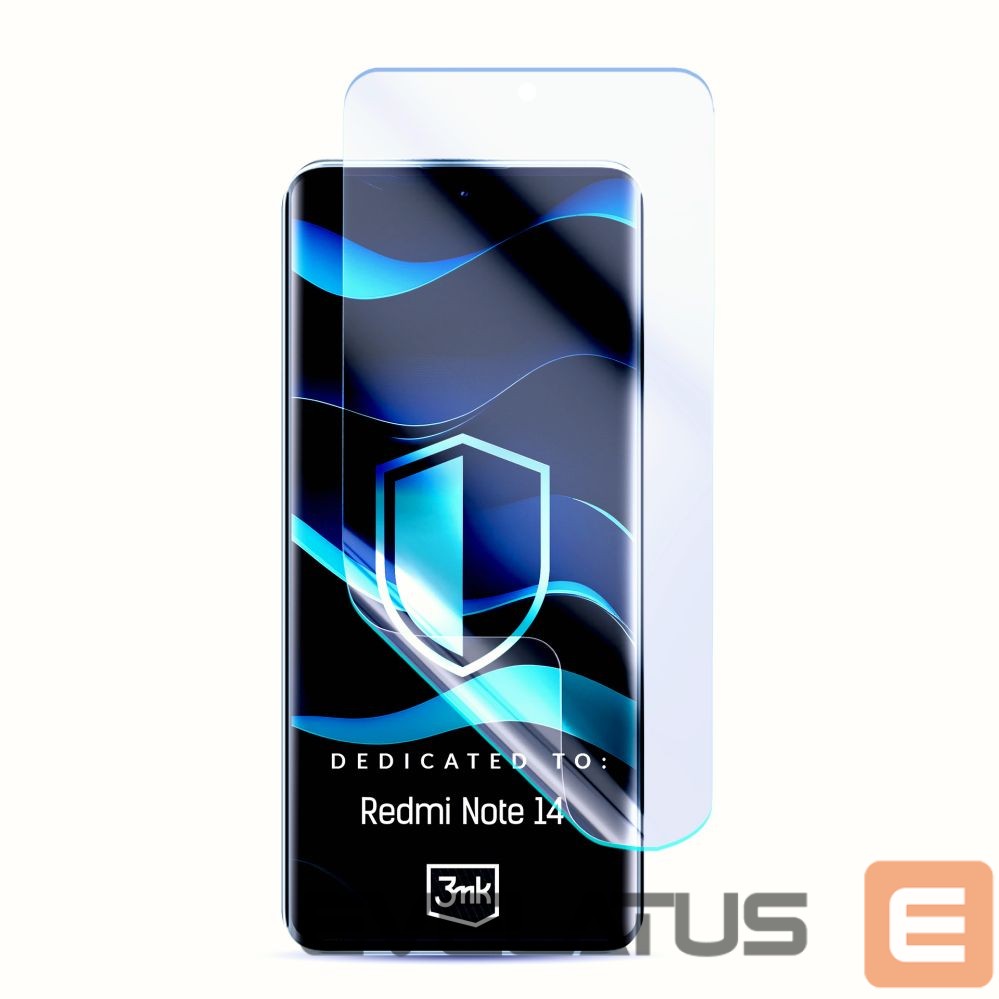 Kitos prekės 3MK Hybrid glass 3mk FlexibleGlass for Xiaomi Redmi Note 14 4G