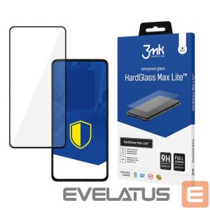 Kitos prekės 3MK  Tempered glass 3mk HardGlass Max Lite Black for Xiaomi Redmi Note 14 PRO / 14 PRO+ 5G 