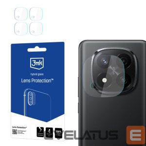 Kitos prekės 3MK  Hybrid Glass for Camera Lens 3mk Lens Protection for Xiaomi Redmi Note 14 Pro+ 