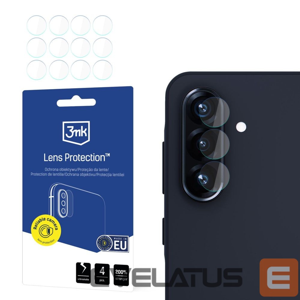 Kitos prekės 3MK 3mk Lens Protection Hybrid Camera Lens Glass for Samsung Galaxy A56 5G